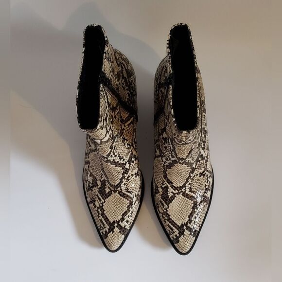 Jeffrey Campbell Kelam Women's Snake Print Boot Size 8 - Picture 9 of 12